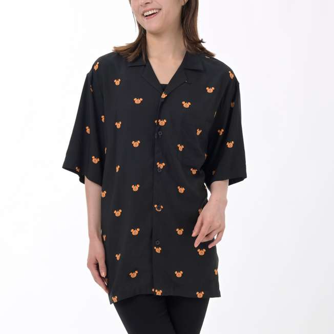 JDS - 2026 Disney Halloween x Mickey Mouse Short-Sleeved Shirt for Adults (Release Date: Sept 1, 2026)