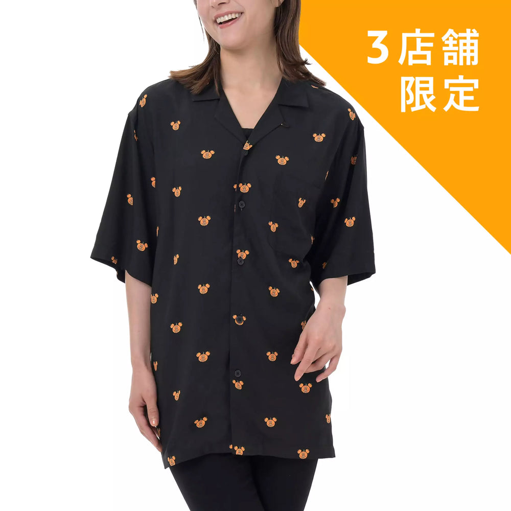 JDS - 2026 Disney Halloween x Mickey Mouse Short-Sleeved Shirt for Adults (Release Date: Sept 1, 2026)