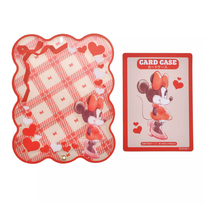 JDS - Heart-Pounding Minnie Mouse Card Holder with Bead Charm
