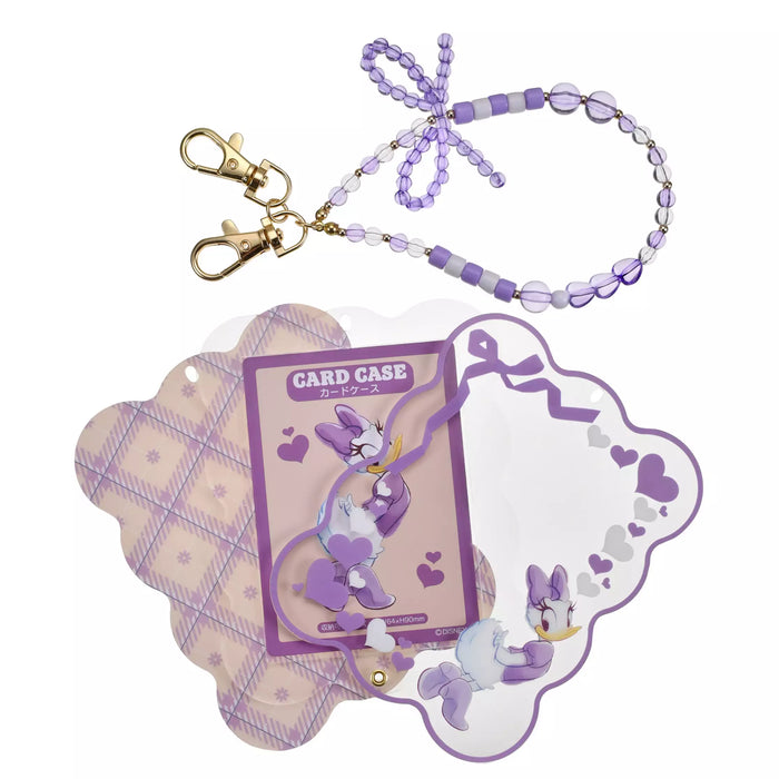 JDS - Heart-Pounding Daisy Duck Card Holder with Bead Charm