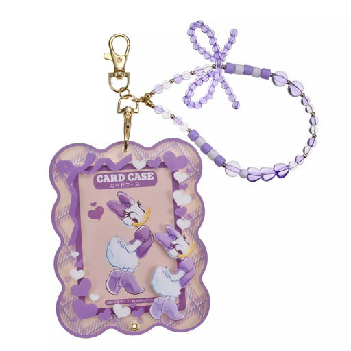 JDS - Heart-Pounding Daisy Duck Card Holder with Bead Charm