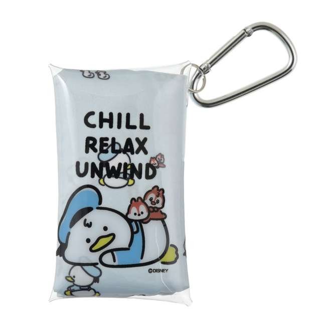 JDS - 2026 Donald Duck Birthday Collection x Donald, Chip & Dale Shopping Bag/Eco Bag with Pouch and Carabiner (Release Date: May 11, 2026)