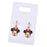 JDS - Minnie Mouse "Face Character Motif" Hoop Earrings, 2-Way Style,  (Release Date: Mar 31, 2026)