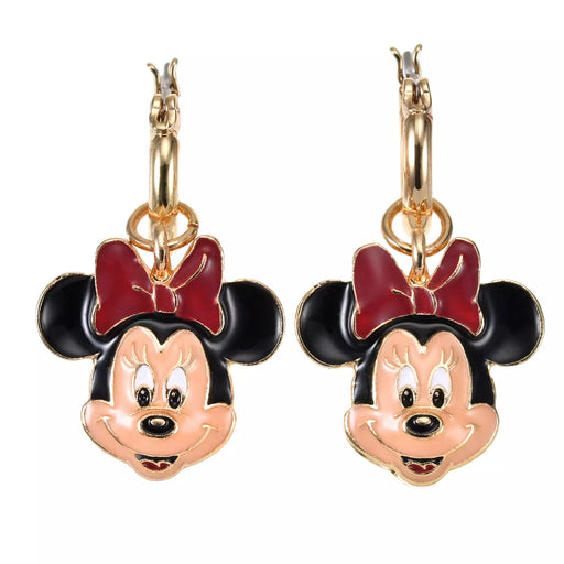 JDS - Minnie Mouse "Face Character Motif" Hoop Earrings, 2-Way Style,  (Release Date: Mar 31, 2026)