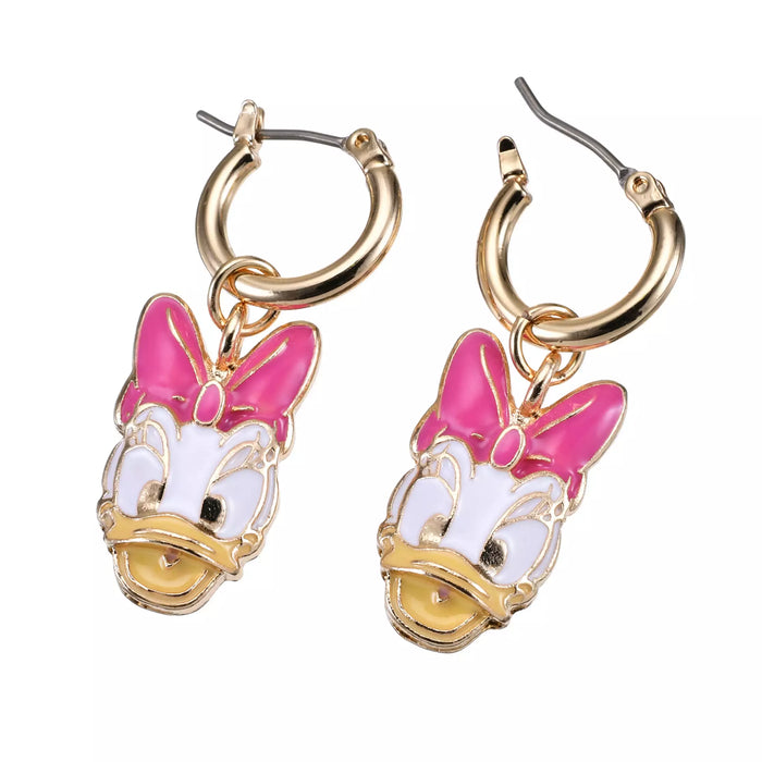 JDS - Daisy Duck "Face Character Motif" Hoop Earrings, 2-Way Style,  (Release Date: Mar 31, 2026)