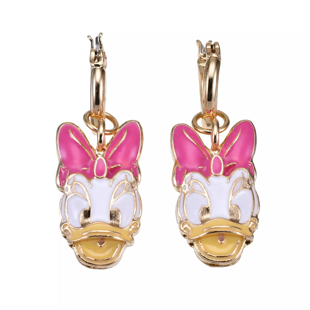 JDS - Daisy Duck "Face Character Motif" Hoop Earrings, 2-Way Style,  (Release Date: Mar 31, 2026)
