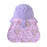 JDS - [Kids'] Rapunzel Kids' Hat/Cap with UV Protection, Ribbon, Dress Up, Purple, Size 54