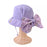 JDS - [Kids'] Rapunzel Kids' Hat/Cap with UV Protection, Ribbon, Dress Up, Purple, Size 54