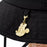 JDS - [Kids'] Minnie Kids' Hat/Cap, UV Cut, Ribbon, Polka Dot, Black, Size 54