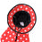 JDS - [Kids'] Minnie Kids' Hat/Cap, UV Cut, Ribbon, Polka Dot, Black, Size 54