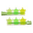 JDS - 2026 MAEGAMI Hair Zakka x Little Green Men/Alien Hair Clip Set, Color Clips, Gummy Candy Style