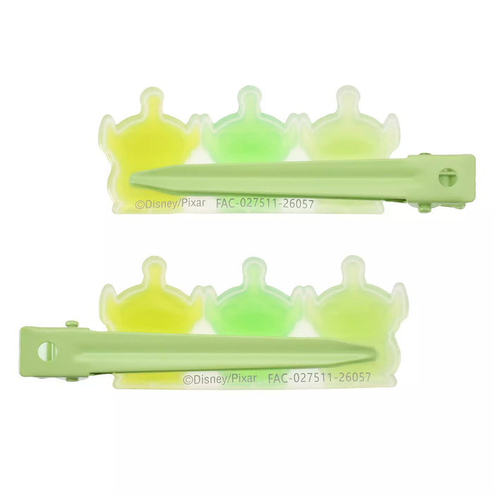 JDS - 2026 MAEGAMI Hair Zakka x Little Green Men/Alien Hair Clip Set, Color Clips, Gummy Candy Style
