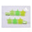 JDS - 2026 MAEGAMI Hair Zakka x Little Green Men/Alien Hair Clip Set, Color Clips, Gummy Candy Style