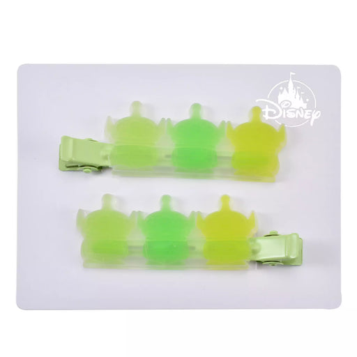 JDS - 2026 MAEGAMI Hair Zakka x Little Green Men/Alien Hair Clip Set, Color Clips, Gummy Candy Style