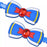 JDS - MAEGAMI Hair Zakka Donald Duck Hair Clip Set, Color Clips, Pearl Ribbon