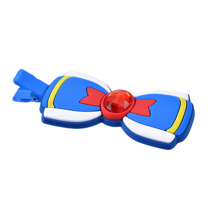JDS - MAEGAMI Hair Zakka Donald Duck Hair Clip Set, Color Clips, Pearl Ribbon