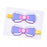JDS - MAEGAMI Hair Zakka Daisy Duck Hair Clip Set, Color Clips, Pearl Ribbon