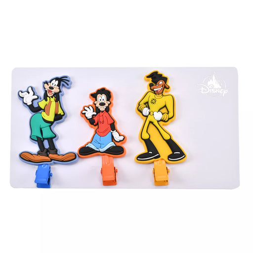 JDS - 2026 MAEGAMI Hair Zakka x Goofy, Max, Powerline Hair Clip Set - Color Clips - Goofy Movie/Holiday is the Best!!