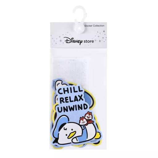 JDS - 2026 Donald Duck Birthday Collection x Donald, Chip & Dale Die-Cut Stickers Set of 4 (Release Date: May 11, 2026)