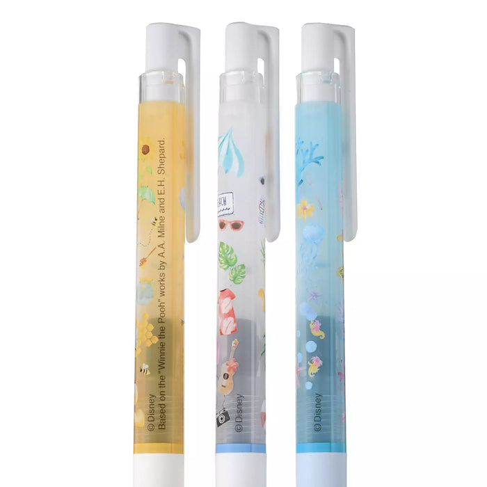 JDS - 2026 Disney Character Suisai Icon Juice Up 0.4 Gel Ink Ballpoint Pen Set of 3