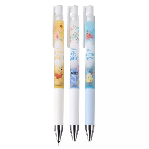 JDS - 2026 Disney Character Suisai Icon Juice Up 0.4 Gel Ink Ballpoint Pen Set of 3