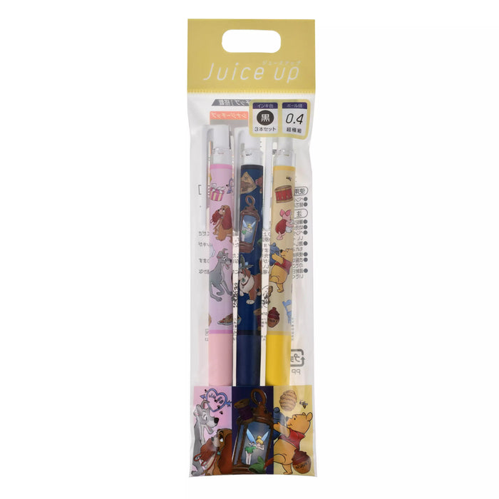 JDS - 2026 Disney Character Juice Up 0.4 Gel Ink Ballpoint Pen Set (Holiday Edition)