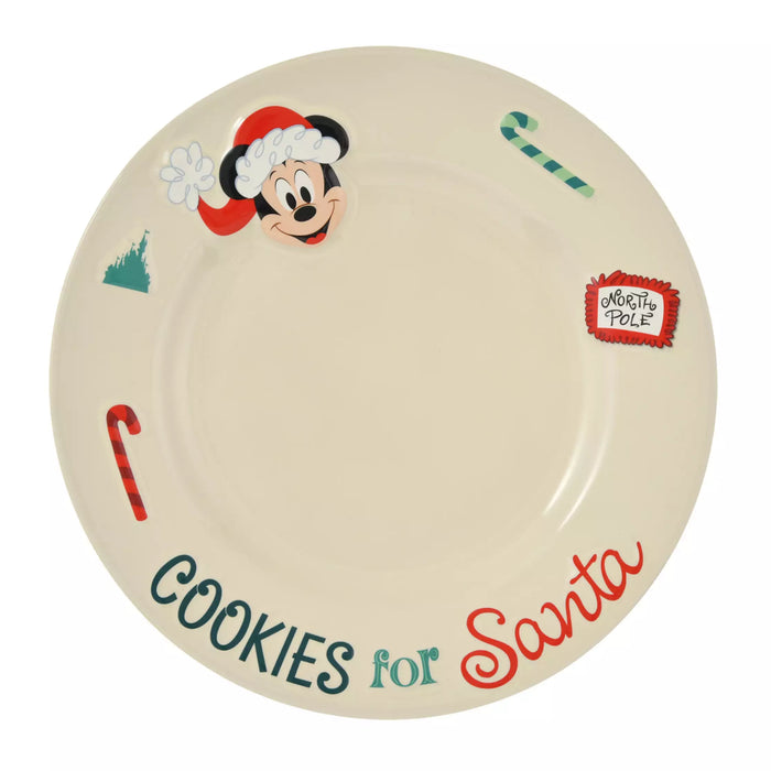 JDS - 2026 Disney Christmas x Mickey Plate (Release Date: Nov 3. 2026)
