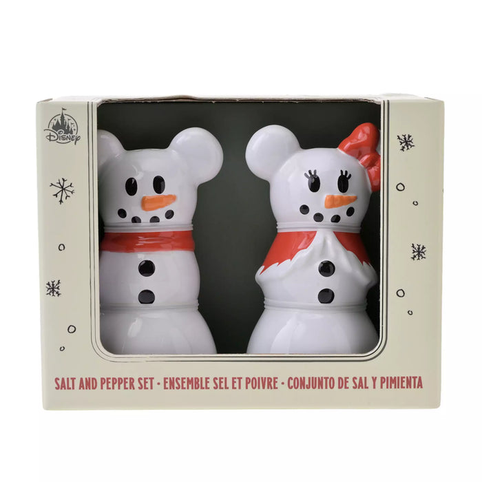 JDS - 2026 Disney Christmas x Mickey & Minnie Snowman  Spice Bottle Set of 2 (Release Date: Nov 3. 2026)