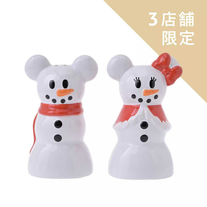 JDS - 2026 Disney Christmas x Mickey & Minnie Snowman  Spice Bottle Set of 2 (Release Date: Nov 3. 2026)
