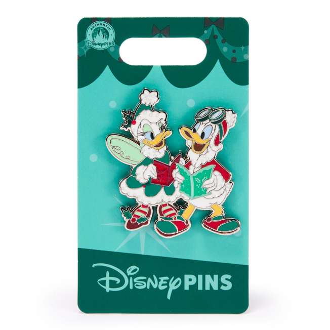 JDS - 2026 Disney Christmas x Donald & Daisy Duck Pin Badge Set (Release Date: Nov 3. 2026)