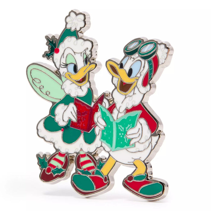 JDS - 2026 Disney Christmas x Donald & Daisy Duck Pin Badge Set (Release Date: Nov 3. 2026)