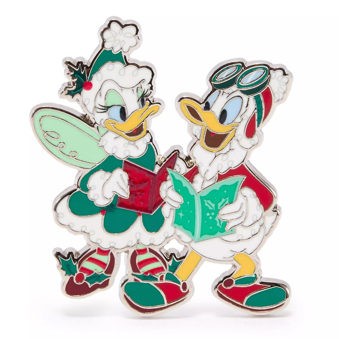 JDS - 2026 Disney Christmas x Donald & Daisy Duck Pin Badge Set (Release Date: Nov 3. 2026)