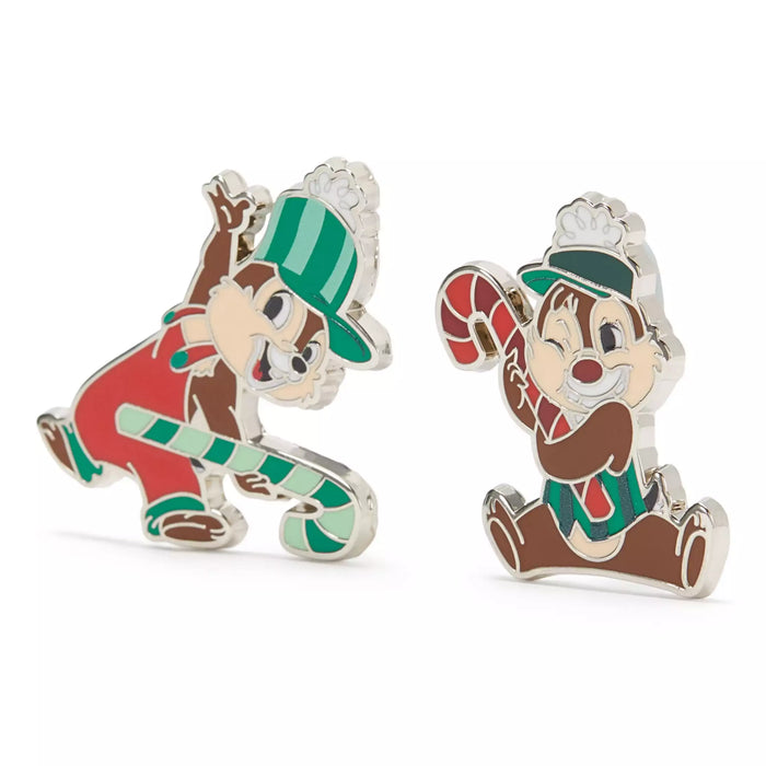 JDS - 2026 Disney Christmas x Chip & Dale Pin Badge Set (Release Date: Nov 3. 2026)