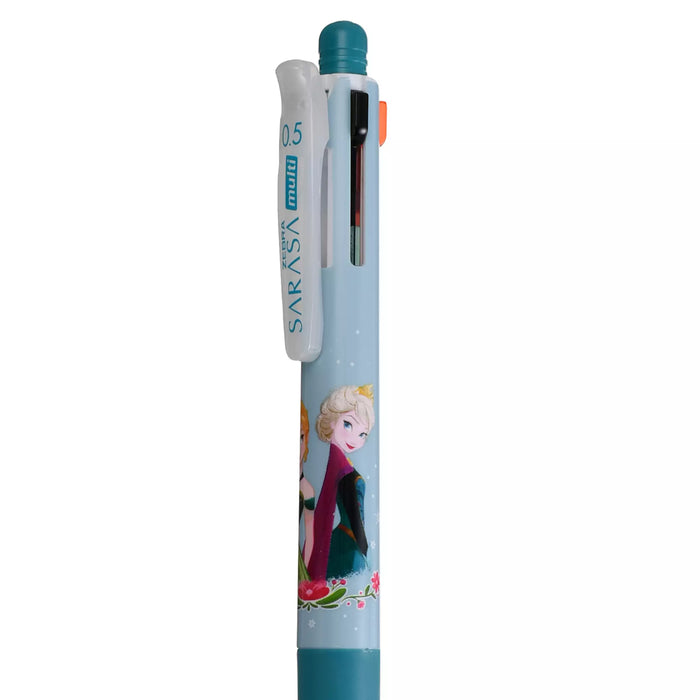 JDS - 2026 Anna & Elsa "Coronation Edition (Frozen)" Sarasa Multi 0.5 Gel Ballpoint Pen/Mechanical Pencil