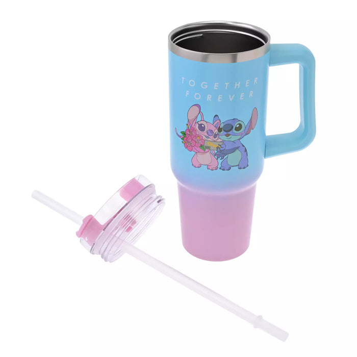 JDS - 2026 Stitch and Angel's Summer Vacation Artwork Collection x Stitch & Angel Stainless Steel Tumbler with Straw (Release Date: Jul 13, 2026)