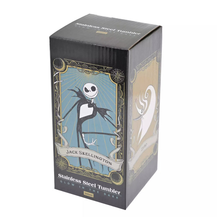 JDS - 2026 Tim Burton's Nightmare Before Christmas Table Top Collection x Jack Skellington, Sally, Zero Glow-in-the-Dark Stainless Steel Tumbler (Release Date: Sep 7, 2026)