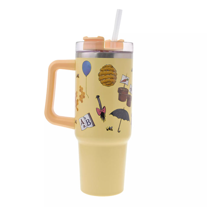 JDS - 2026 Drinkware Winnie the Pooh, Piglet, and Tigger Holiday Stainless Steel Tumbler with Straw (Release Date: Jul 7, 2026)