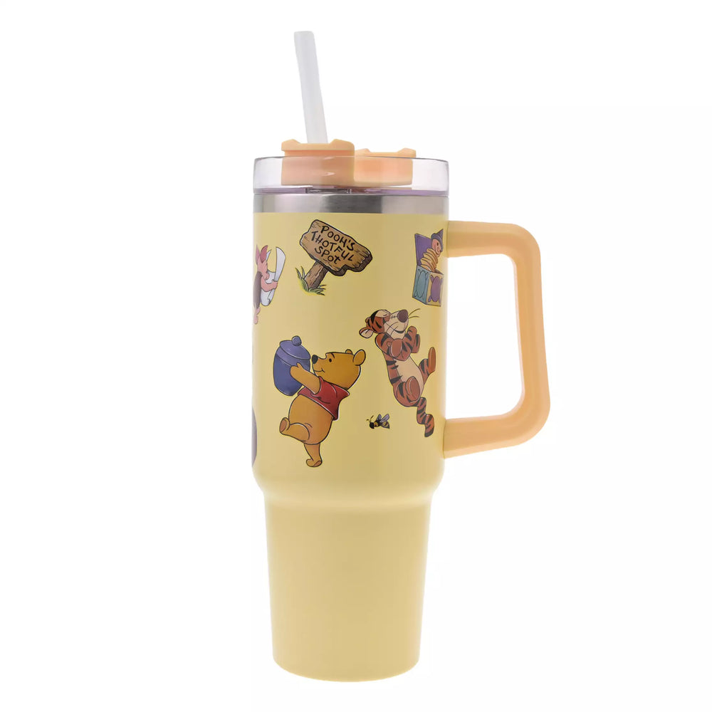 JDS - 2026 Drinkware Winnie the Pooh, Piglet, and Tigger Holiday Stainless Steel Tumbler with Straw (Release Date: Jul 7, 2026)