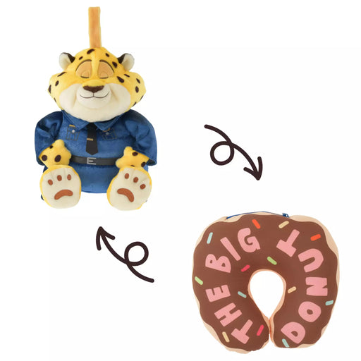 JDS - 2026 Zootopia Travel Collection x Office Clawhauser 2 Ways Neck Pillow (Release Date: Aug 3, 2026)