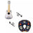 JDS - 2026 'Coco' x Miguel & Ernesto de la Cruz 2-Way Guitar Neck Pillow (Release Date: Aug 21, 2026)