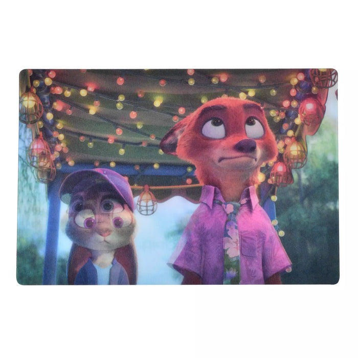 JDS - Zootopia 2 Lenticular x Judy Hopps & Nick Wilde Marsh Market Postcards