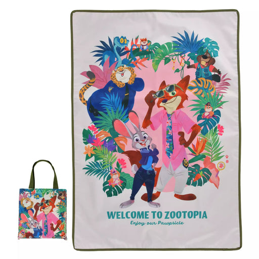 JDS - 2026 Zootopia 2 Tropical Collection x Picnic Blanket in Bag (Release Date: Aug 3, 2026)