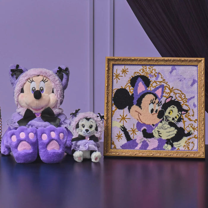 JDS - 2026 Cat Minnie and Figaro Collection x Minnie & Figaro Chenille Fabric Mini Towel (Release Date: Sept 1, 2026)