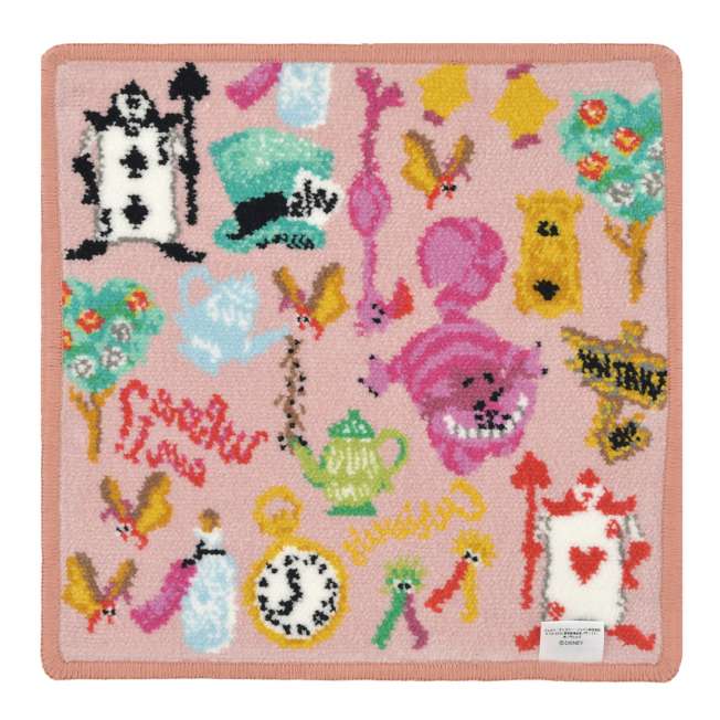 JDS - 2026 Alice in Wonderland Chenille Weave icon Mini Towel