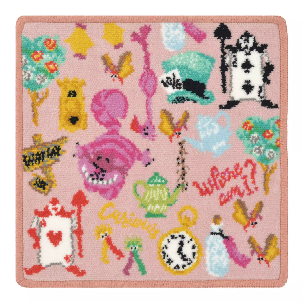 JDS - 2026 Alice in Wonderland Chenille Weave icon Mini Towel