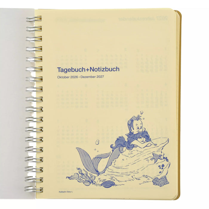 JDS - 2027 Calendar & Organizer x The Little Mermaid Rollbahn Diary L (Release Date: Aug 4, 2026)