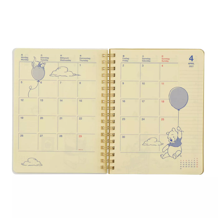JDS - 2027 Calendar & Organizer x Pooh & Friends Rollbahn Diary L (Release Date: Aug 4, 2026)