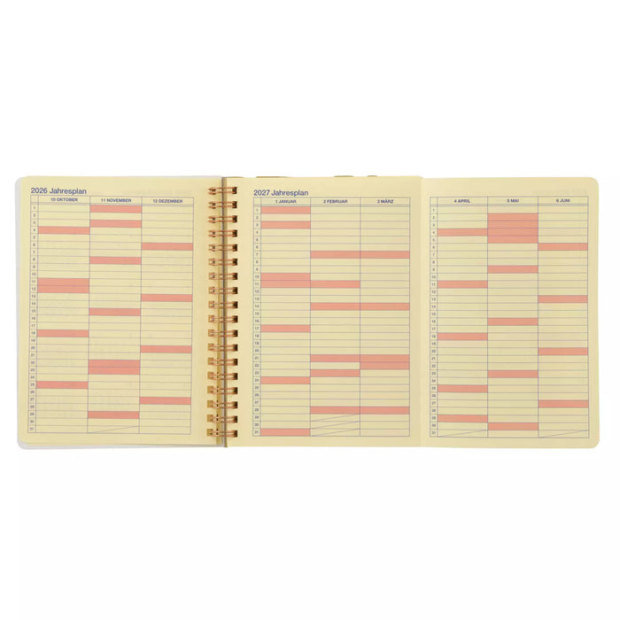 JDS - 2027 Calendar & Organizer x  Minnie & Friends Rollbahn Diary L (Release Date: Aug 4, 2026)