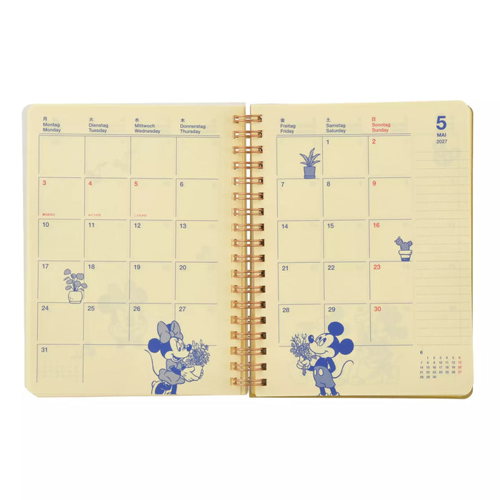 JDS - 2027 Calendar & Organizer x  Minnie & Friends Rollbahn Diary L (Release Date: Aug 4, 2026)