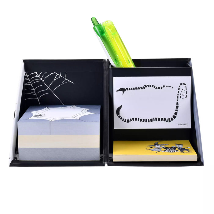 JDS - 2026 Tim Burton's Nightmare Before Christmas Collection x Sticky Notes & Memo Pad with Pen Stand (Release Date: Sep 7, 2026)